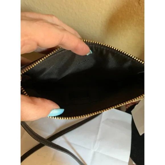 Coach Canvas Signature Cross Body Brown and Tan NWT - Picture 3 of 5